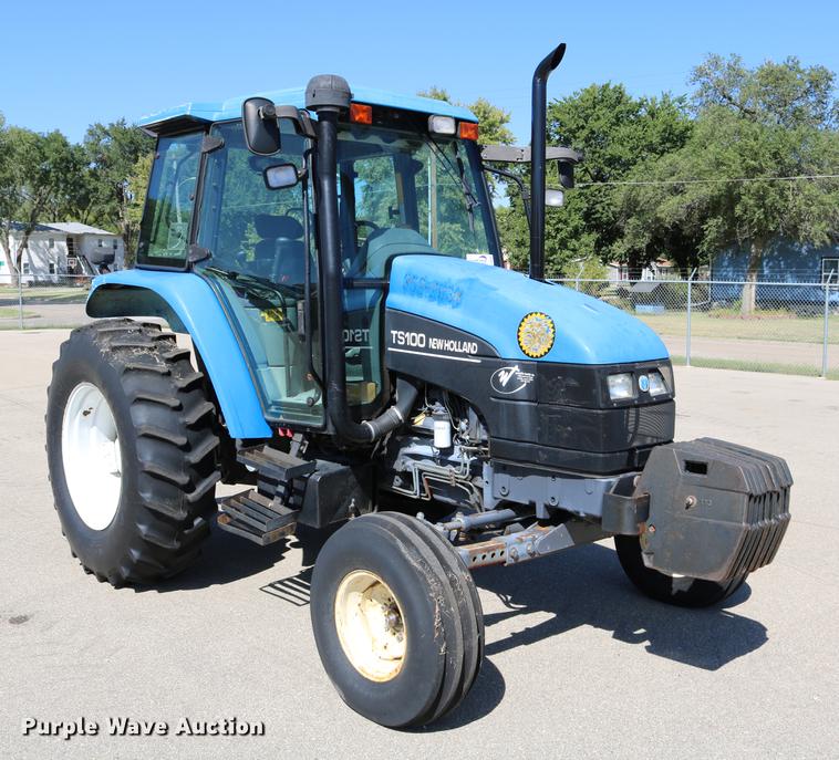 image for item DD0093 2002 New Holland TS100 tractor