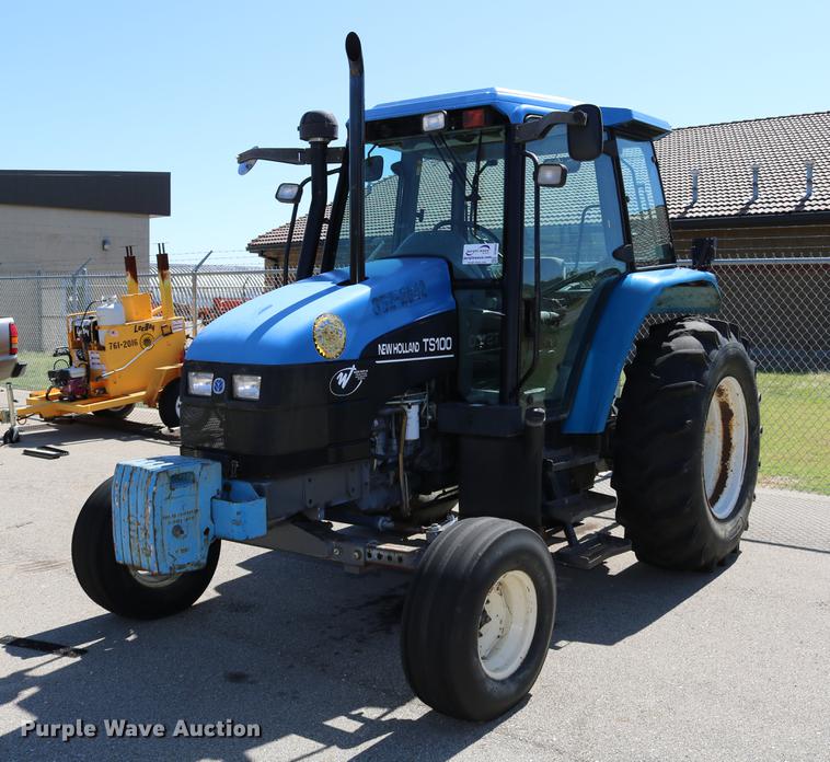 image for item DD0094 2002 New Holland TS100 tractor