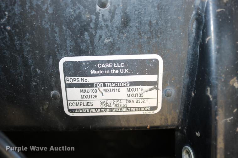 image for item DD0096 2004 Case MXU-100 tractor