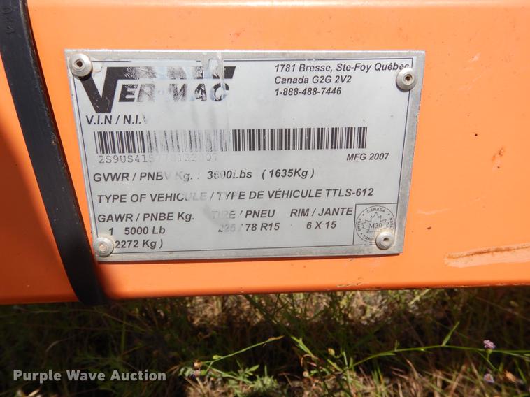 image for item DD0772 2007 Ver Mac traffic signal system