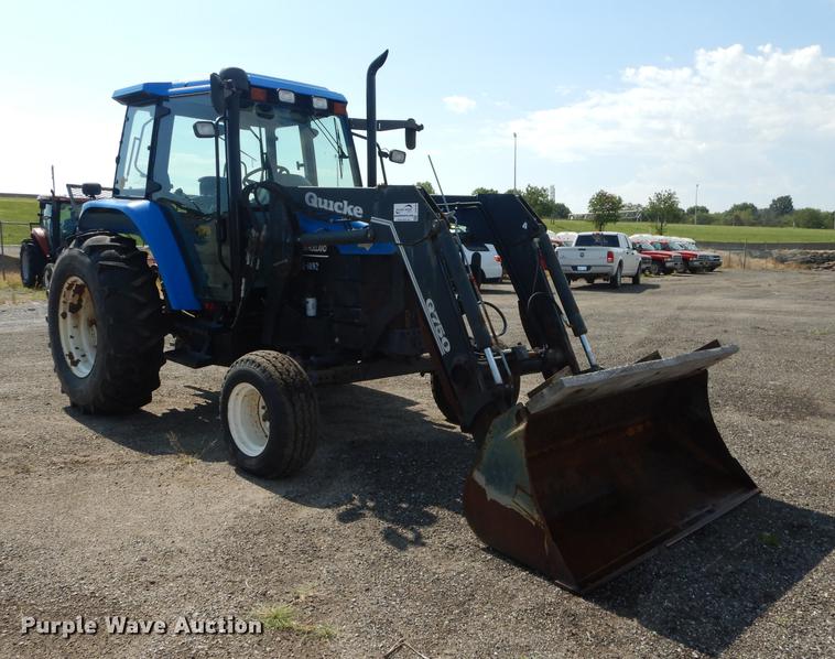 image for item DD0780 2002 New Holland TS100 tractor