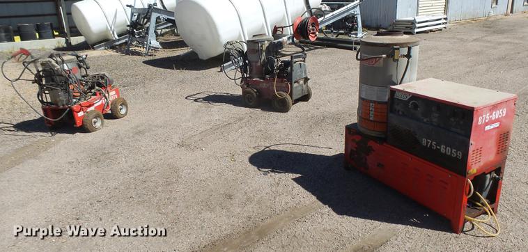 image for item DE9179 (3) Hotsy pressure washers