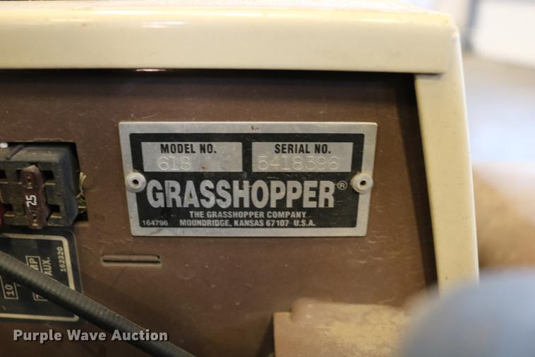 image for item DW9839 2004 Grasshopper 618 ZTR lawn mower