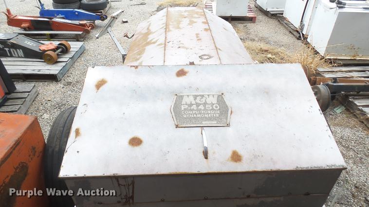 image for item EB9283 1993 M&W P4450 tractor PTO dynamometer