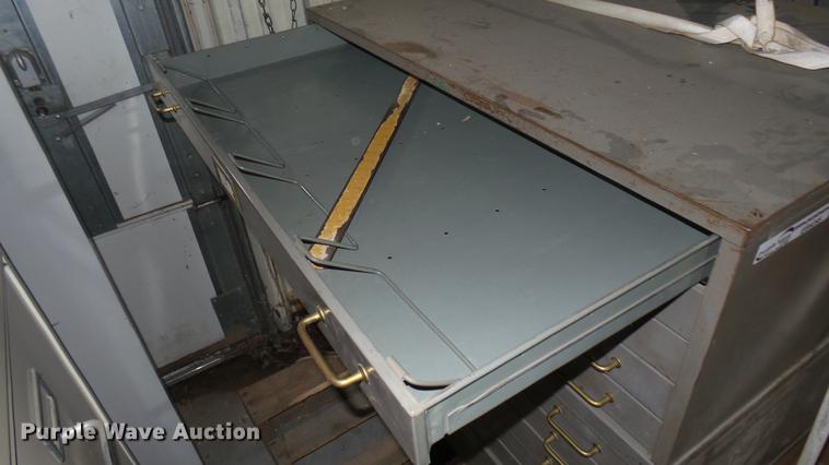 image for item EB9295 Lyon 10 drawer map or plan file cabinets