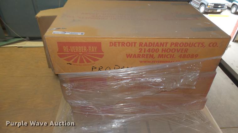 image for item EB9302 (3) Detroit DX2-40-150P radiant infra-red heaters