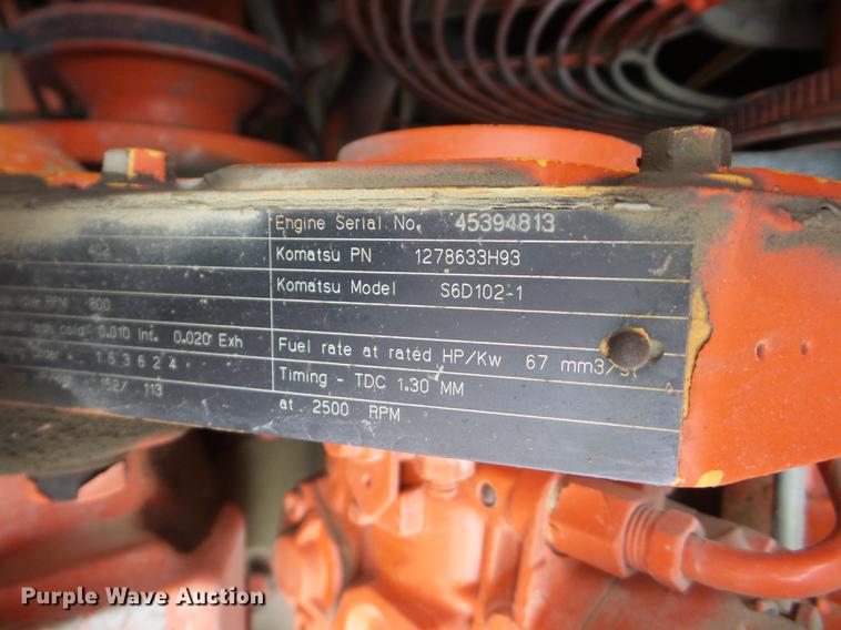 image for item K6382 1997 Galion 830B motor grader