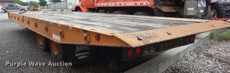 image for item K6383 1993 Landoll 345 tilt deck trailer