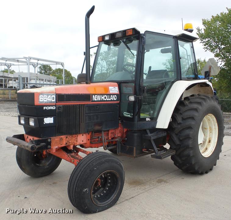 image for item K6386 1997 New Holland 6640SL tractor