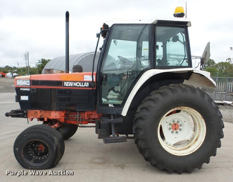 image for item K6386 1997 New Holland 6640SL tractor