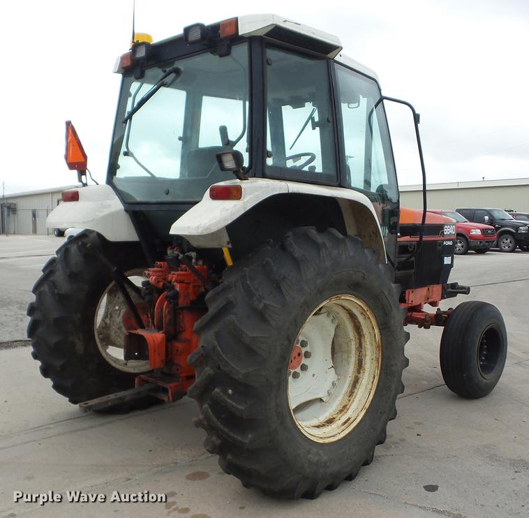 image for item K6386 1997 New Holland 6640SL tractor