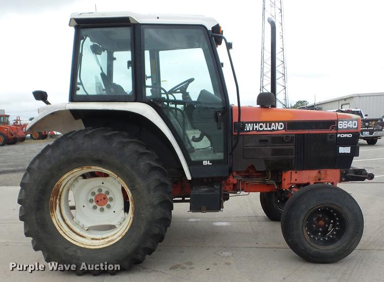 image for item K6386 1997 New Holland 6640SL tractor