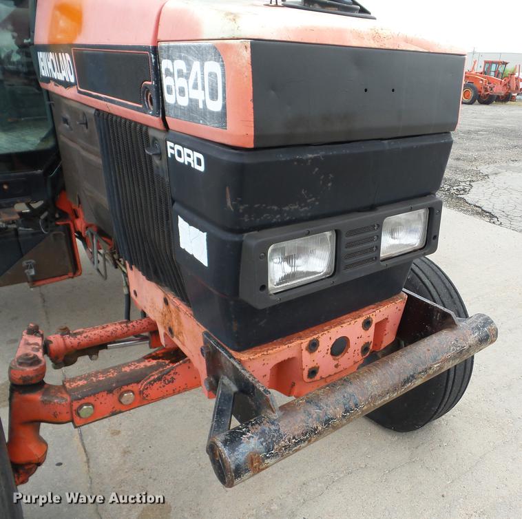 image for item K6386 1997 New Holland 6640SL tractor