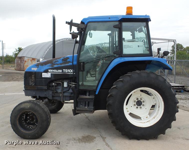 image for item K6387 2002 New Holland TS100 tractor
