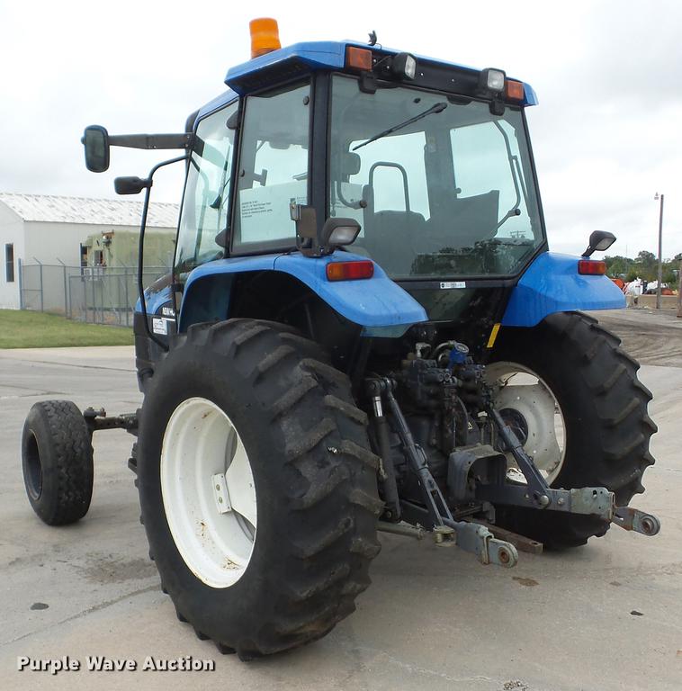 image for item K6387 2002 New Holland TS100 tractor