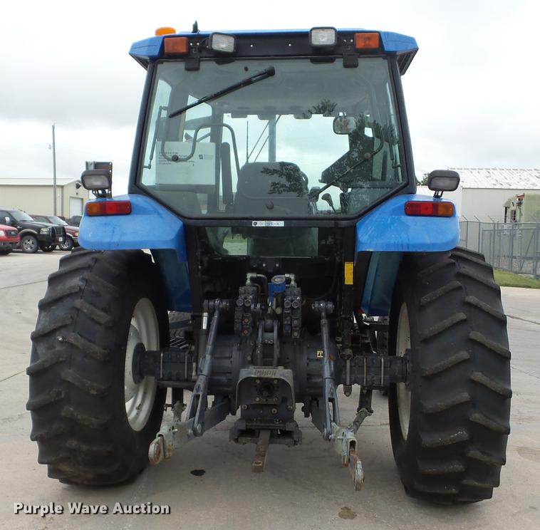 image for item K6387 2002 New Holland TS100 tractor
