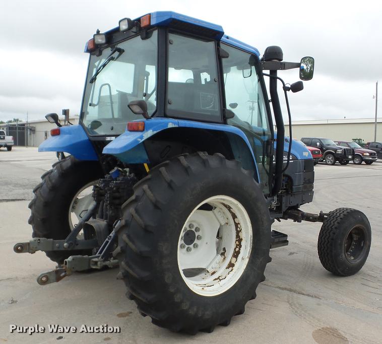 image for item K6387 2002 New Holland TS100 tractor