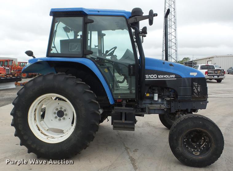 image for item K6387 2002 New Holland TS100 tractor