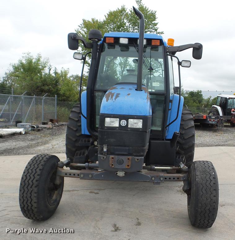 image for item K6387 2002 New Holland TS100 tractor