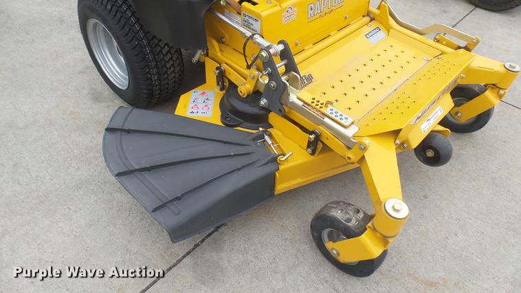 image for item EB9339 Hustler Raptor Flip-Up ZTR lawn mower