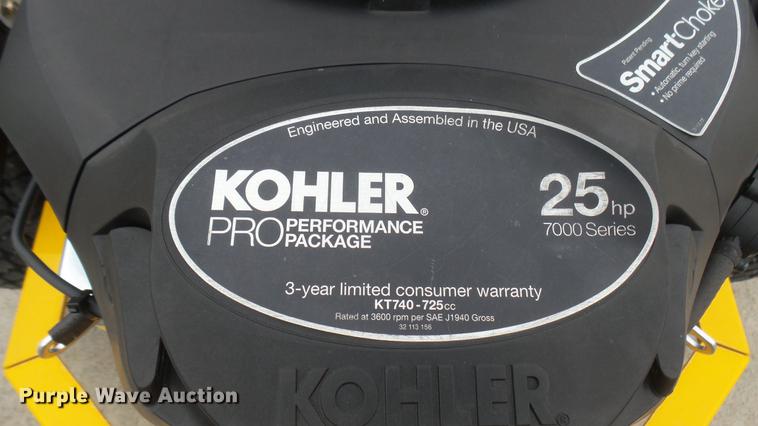 image for item EB9339 Hustler Raptor Flip-Up ZTR lawn mower