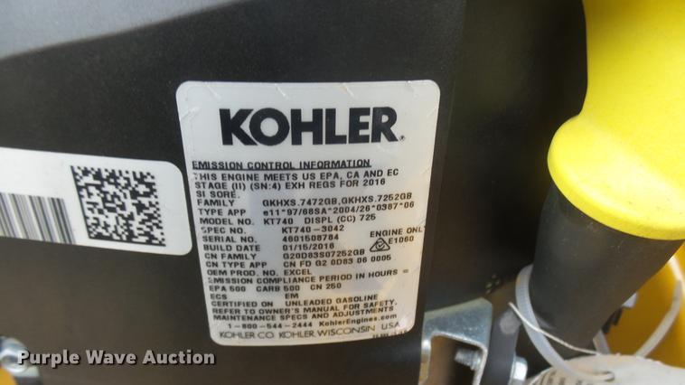 image for item EB9339 Hustler Raptor Flip-Up ZTR lawn mower