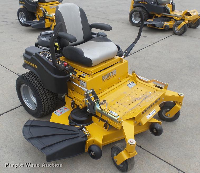 image for item EB9341 Hustler Raptor Flip-Up ZTR lawn mower
