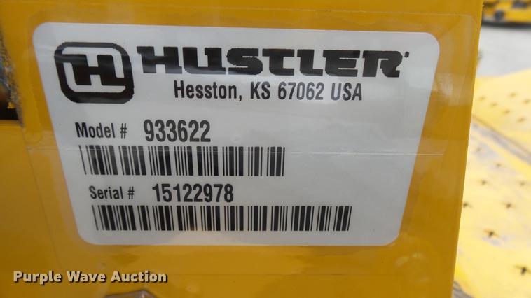 image for item EB9341 Hustler Raptor Flip-Up ZTR lawn mower