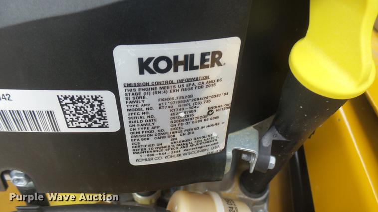 image for item EB9341 Hustler Raptor Flip-Up ZTR lawn mower