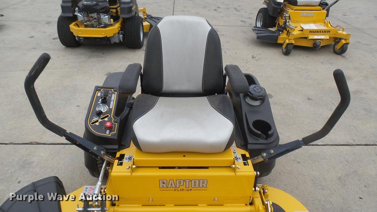 image for item EB9341 Hustler Raptor Flip-Up ZTR lawn mower