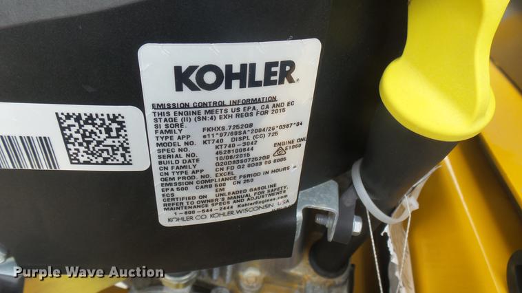 image for item EB9344 Hustler Raptor Flip-Up ZTR lawn mower