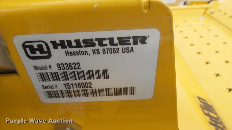 image for item EB9344 Hustler Raptor Flip-Up ZTR lawn mower