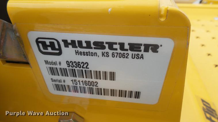 image for item EB9344 Hustler Raptor Flip-Up ZTR lawn mower