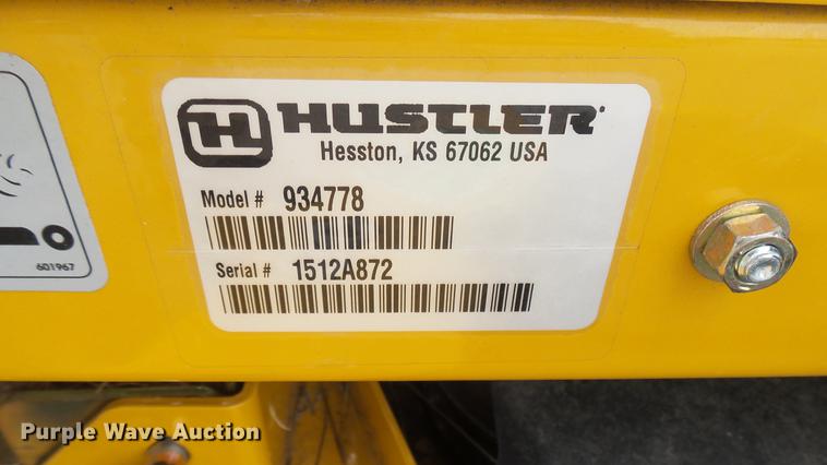 image for item EB9346 Hustler Raptor SD ZTR lawn mower