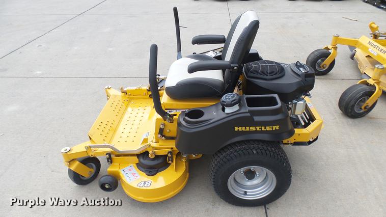 image for item EB9347 Hustler Raptor Flip-Up ZTR lawn mower
