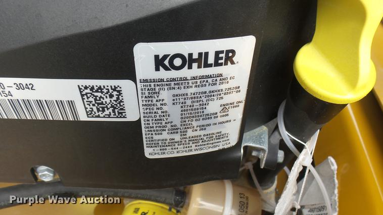 image for item EB9347 Hustler Raptor Flip-Up ZTR lawn mower