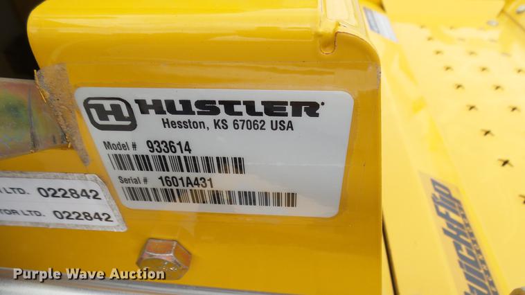 image for item EB9347 Hustler Raptor Flip-Up ZTR lawn mower