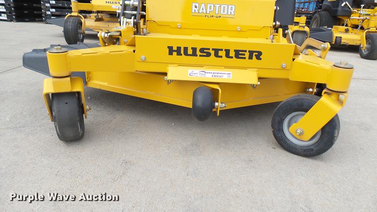 image for item EB9347 Hustler Raptor Flip-Up ZTR lawn mower
