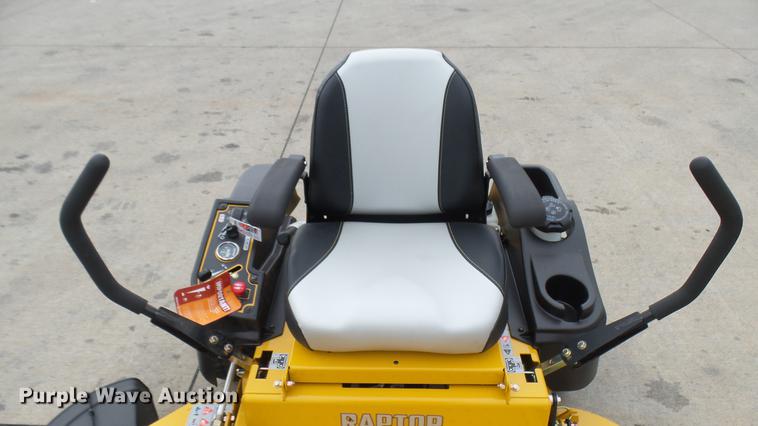 image for item EB9348 Hustler Raptor Flip-Up ZTR lawn mower