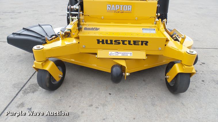 image for item EB9348 Hustler Raptor Flip-Up ZTR lawn mower