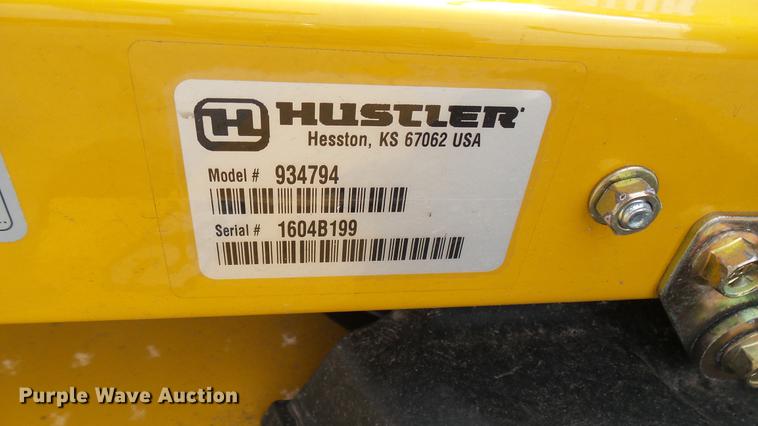 image for item EB9350 Hustler Raptor ZTR lawn mower