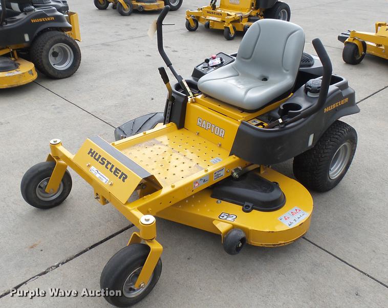 image for item EB9351 Hustler Raptor ZTR lawn mower