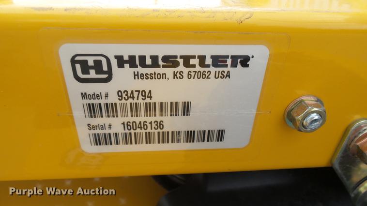 image for item EB9351 Hustler Raptor ZTR lawn mower