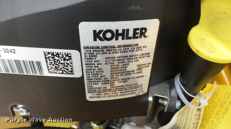 image for item EB9353 Hustler Raptor Flip-Up ZTR lawn mower