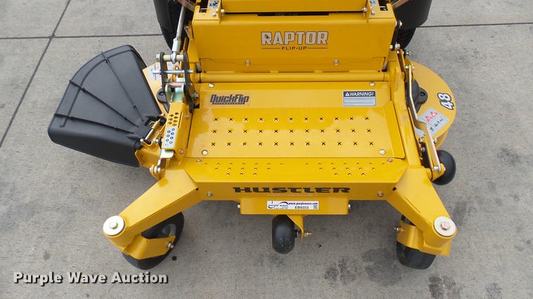 image for item EB9353 Hustler Raptor Flip-Up ZTR lawn mower
