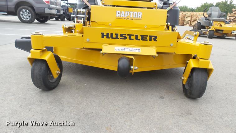 image for item EB9354 Hustler Raptor Flip-Up ZTR lawn mower