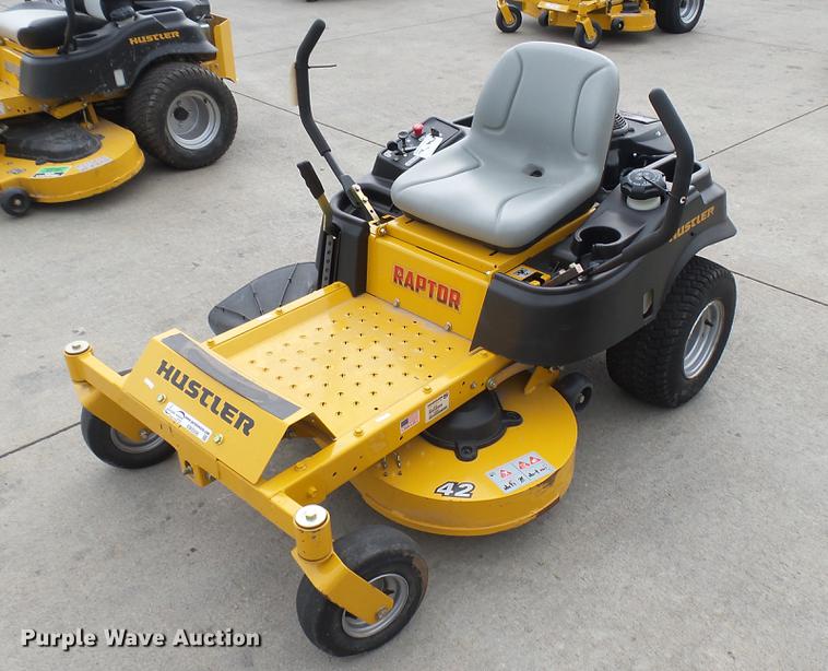 image for item EB9356 Hustler Raptor ZTR lawn mower