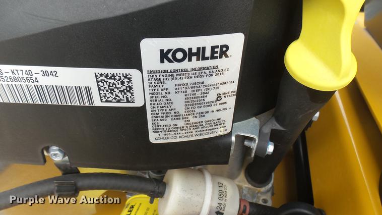 image for item EB9357 Hustler Raptor Flip-Up ZTR lawn mower