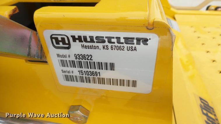 image for item EB9357 Hustler Raptor Flip-Up ZTR lawn mower