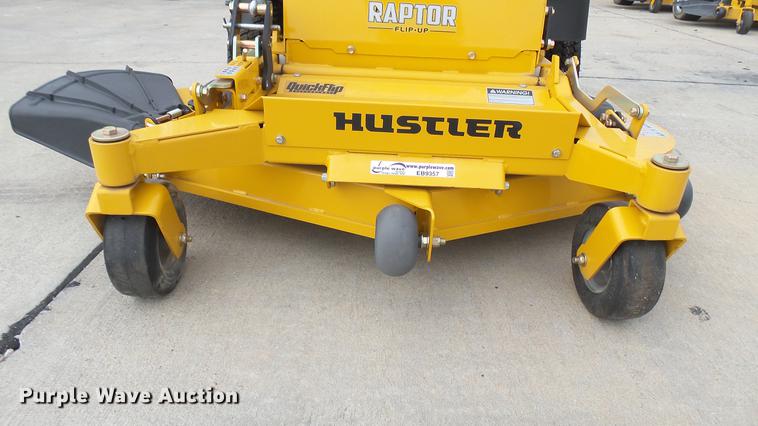image for item EB9357 Hustler Raptor Flip-Up ZTR lawn mower